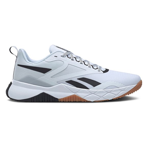 🌠 [BRAND NEW] REEBOK NFX TRAINER WHITE BLACK GUM MENS SIZE 13 RUNNING SHOES 🌠 - Picture 1 of 9